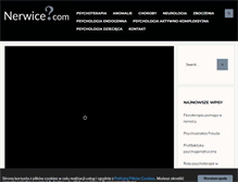 Tablet Screenshot of nerwice.com